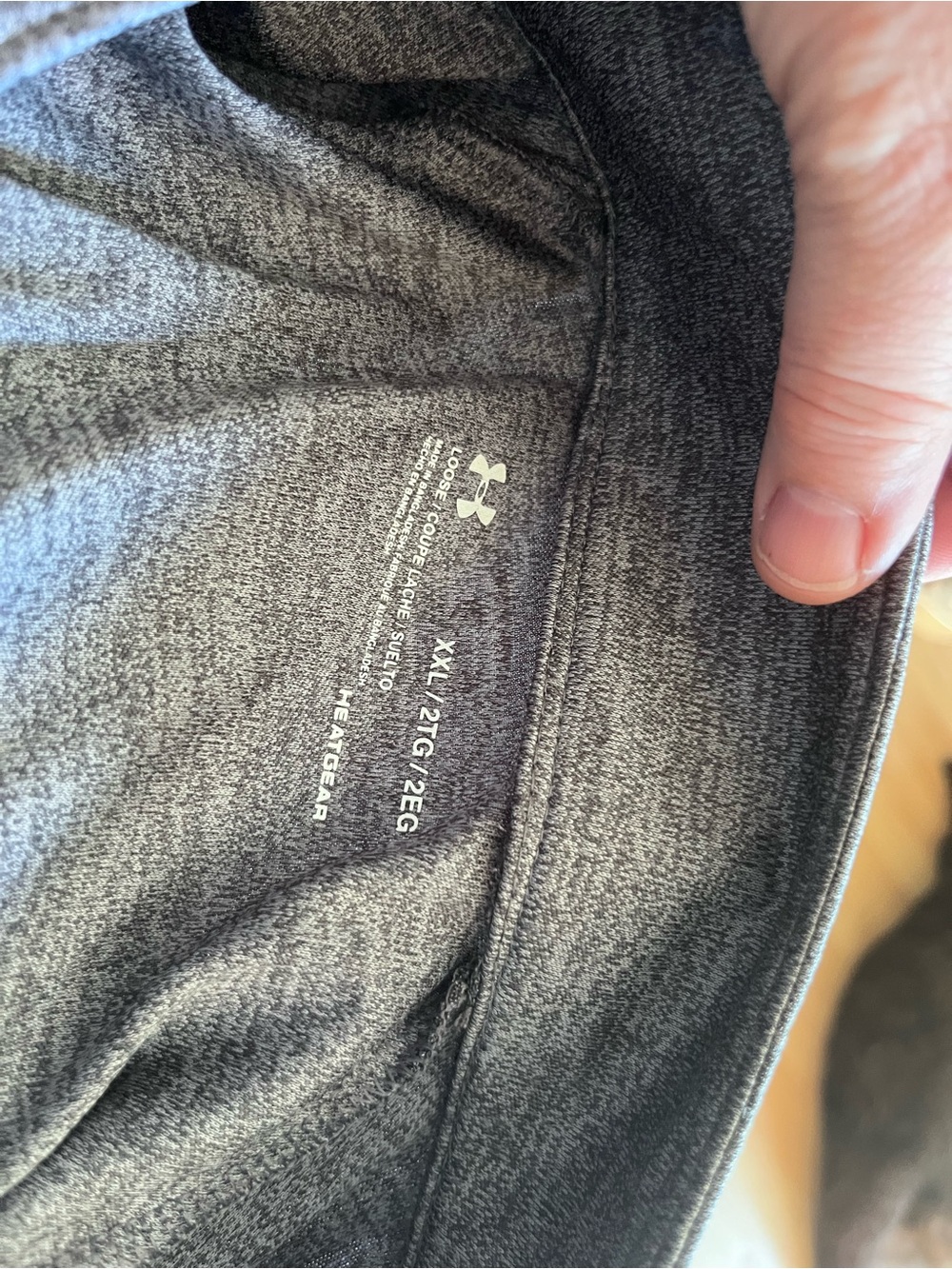 Under Armour Gray Heather Performance Shirt